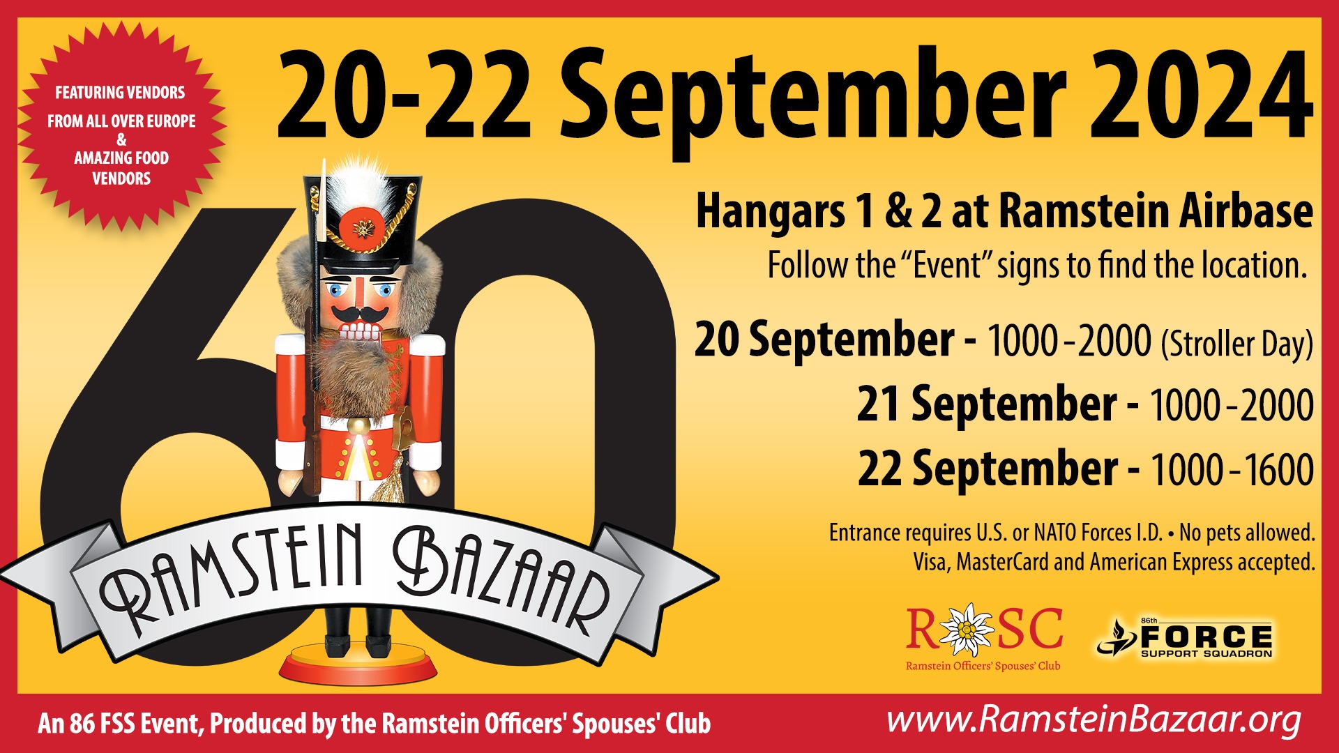 Ramstein Bazaar 86 FSS Ramstein Air Base