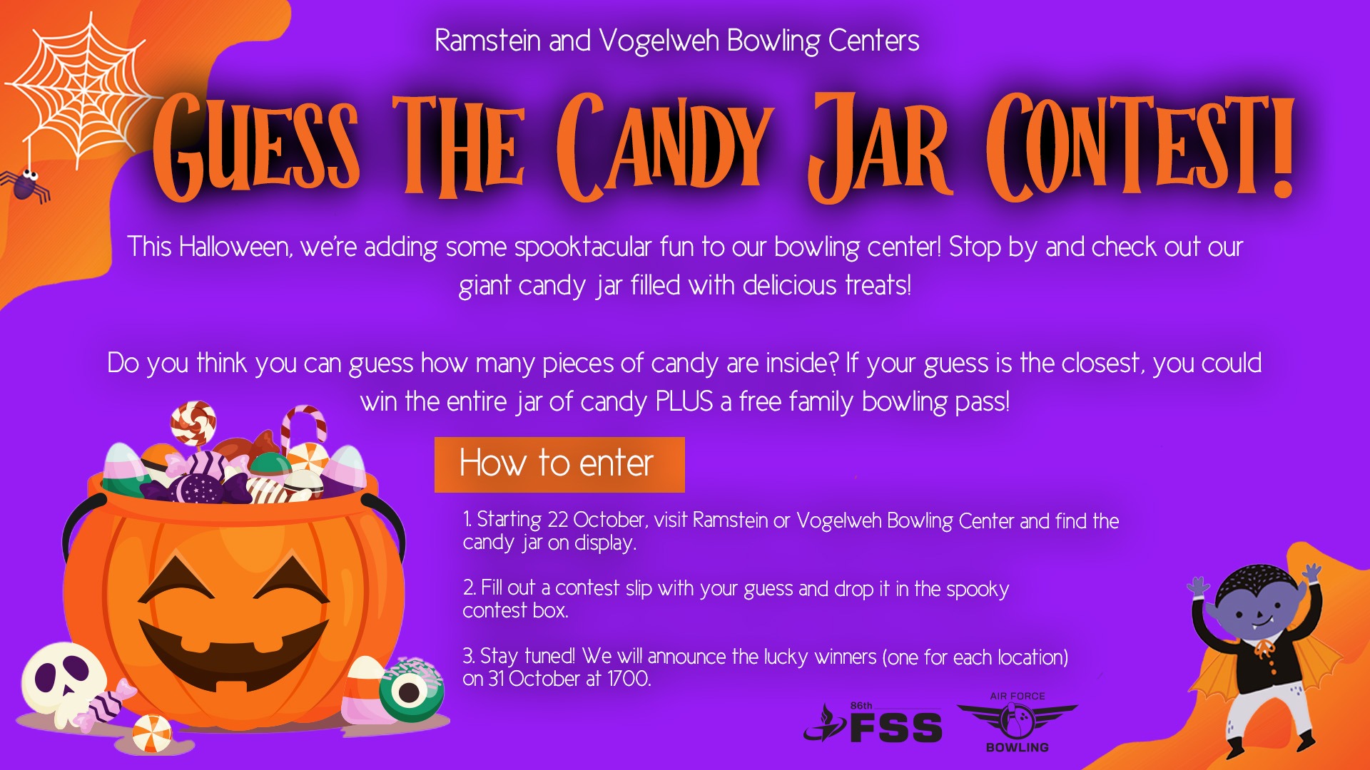Guess the Candy Jar Contest! | 86 FSS | Ramstein Air Base